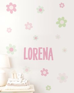 Adesivo Com Nome Personalizado - Lorena