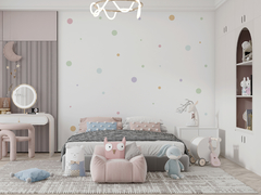Adesivo de Parede Bolas - Meu Jardim -  Sweet Little Home Decor - Quadro Infantil Personalizados 