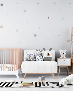 Adesivo de Parede Bolas - Natureza -  Sweet Little Home Decor - Quadro Infantil Personalizados 