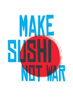 Coleção Make Sushi Not War - loja online