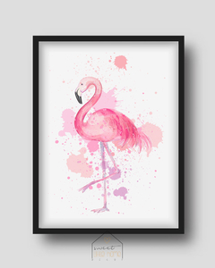 Quadro Decorativo - Flamingo - comprar online