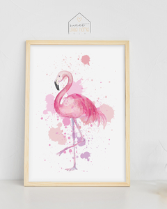 Quadro Decorativo - Flamingo na internet