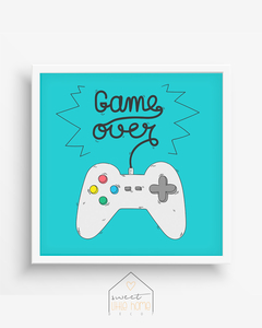 Quadro Para Quarto Infantil - Video Game -  Sweet Little Home Decor - Quadro Infantil Personalizados 