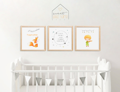 Quadro Decorativo Infantil O Pequeno Príncipe