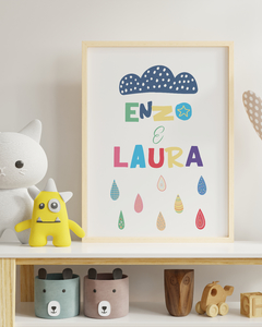 Quadro Infantil Escandinavo Significado Irmão