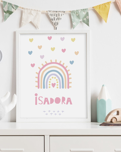 Quadro Para Quarto Infantil - Isadora - comprar online