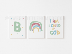 Placas Decorativas - I Am Child Of God