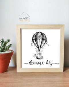 Quadro Dreams Big - comprar online