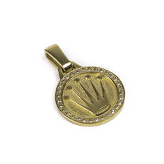 Medalla corona cz - comprar online