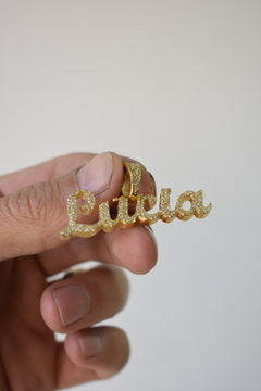 Letra cursiva fina - Golden Luxury