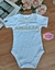 Body Baby com Nome em Pérolas - até 06 letras - Loucas Por Chinelos | Chinelos e Acessórios Personalizados