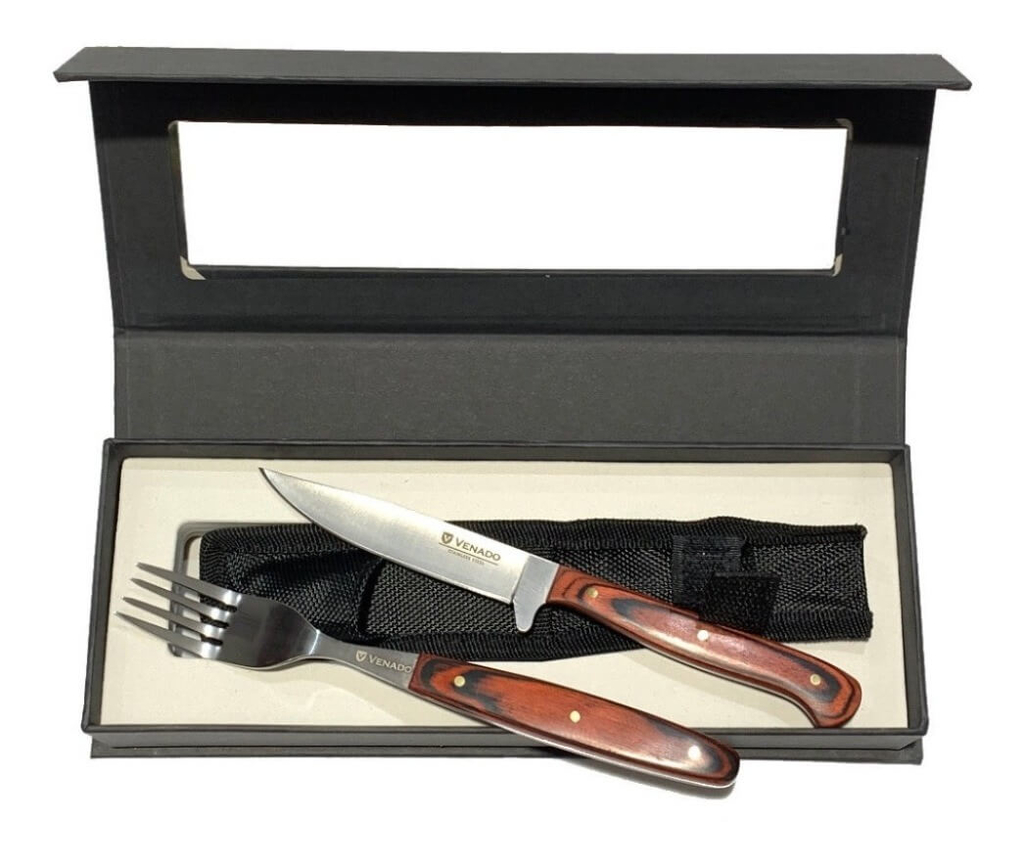 Victorinox - Este set de funda de cuchillos enrollable en nailon y