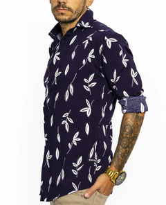 Camisa Slim Fit Palmeras (I2103176) - comprar online