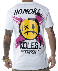 REMERA NO MORE RULES (V241463) - tienda online