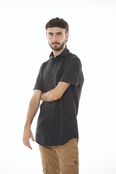 CAMISA MC POPLIN (V2403198) - SIAMO FUORI