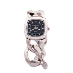 Reloj CD Niquel con Negro