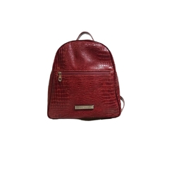 Mochila Croco Bordo