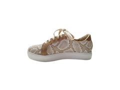 Zapatilla Lu Beige Croco - comprar online