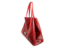 Shopping Bag Sideways Bordo en internet