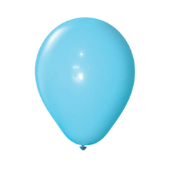 GLOBO PERLADO CELESTE 12" - comprar online