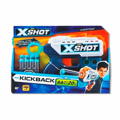 PISTOLA LANZA DARDOS X-SHOT KICKBACK