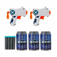 PISTOLA LANZA DARDOS X-SHOT X 2 MICRO - comprar online