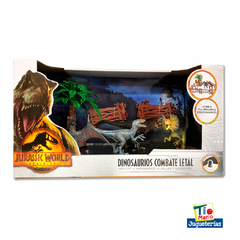 JURASSIC WORLD DINOS SET X 4