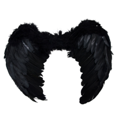 ALAS ANGEL NEGRO - comprar online