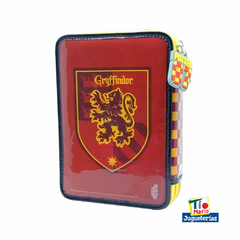 CARTUCHERA 2 PISOS CON UTILES HARRY POTTER 07 - comprar online