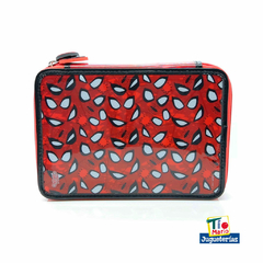 CARTUCHERA 2 PISOS CON UTILES SPIDERMAN - tienda online