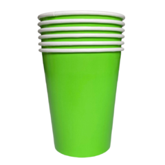 VASO VERDE MANZANA LAMINADO X 6 - comprar online