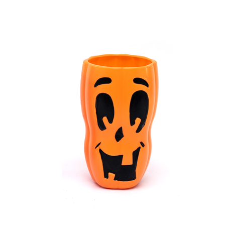 VASO CALABAZA HALLOWEEN NARANJA