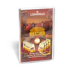 CARTAS LUMINIAS DE BESTIAS PREHISTÓRICAS