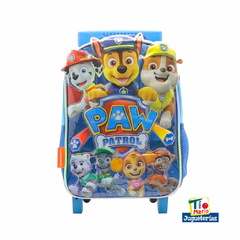 MOCHILA CARRO 12" PAW PATROL AZUL