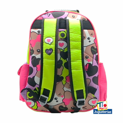 MOCHILA ESPALDA 16" SIMONES LOVE BLACK - Tio Mario Jugueterías