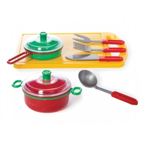 PETIT GOURMET SET DE COCINA CON TABLA