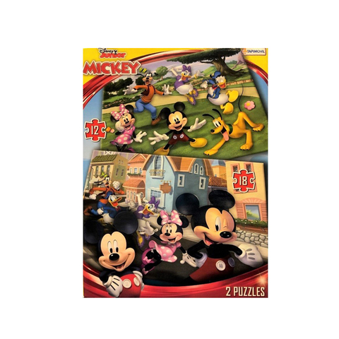 MICKEY 2 PUZZLES INFANTILES