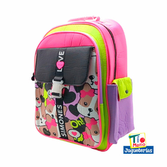 MOCHILA ESPALDA 18" SIMONES LOVE en internet