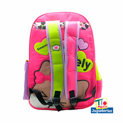 MOCHILA ESPALDA 18" SIMONES LOVE - Tio Mario Jugueterías