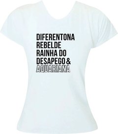 Camiseta Feminina Signo Aquário Aquariana