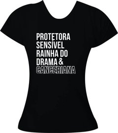 Camiseta Feminina Signo Câncer Canceriana - comprar online