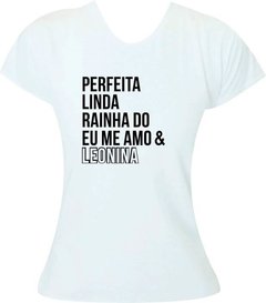 Camiseta Feminina Signo Leão Leonina