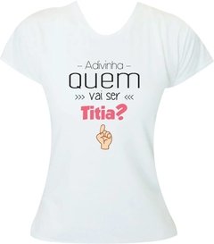 camiseta para anunciar gravidez