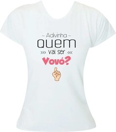 camiseta para anunciar gravidez