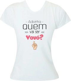 camiseta para anunciar gravidez