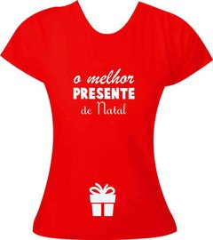 T-Shirt gestante O melhor presente de Natal - comprar online