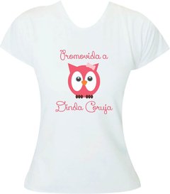 Camiseta Promovida a dinda coruja