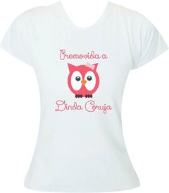 Camiseta Promovida a dinda coruja - comprar online