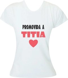 camiseta para anunciar gravidez