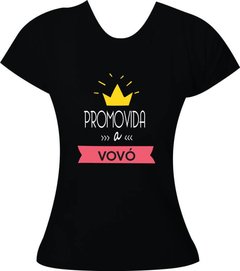 Camiseta Promovida a vovó com coroa - comprar online